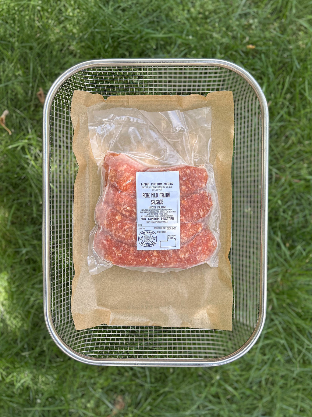 Italian Sausage from Rocklyn Springs Farm
