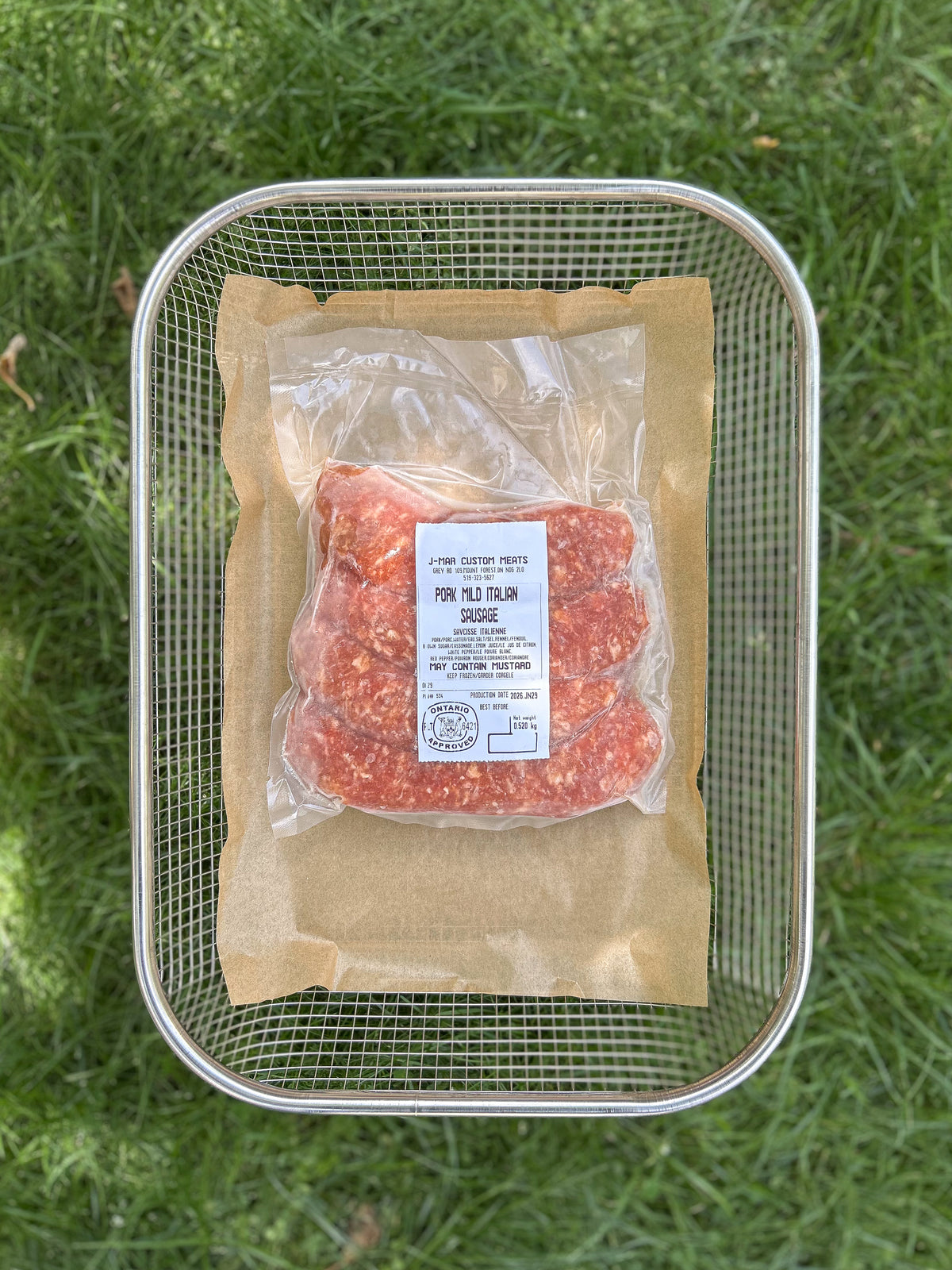 Italian Sausage from Rocklyn Springs Farm
