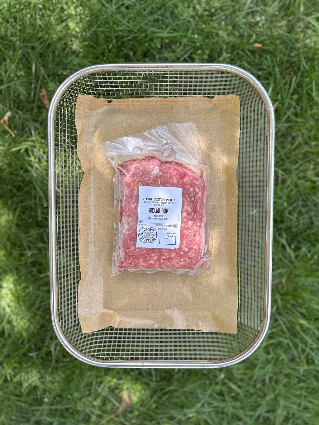 Ground Pork from Rocklyn Springs Farm