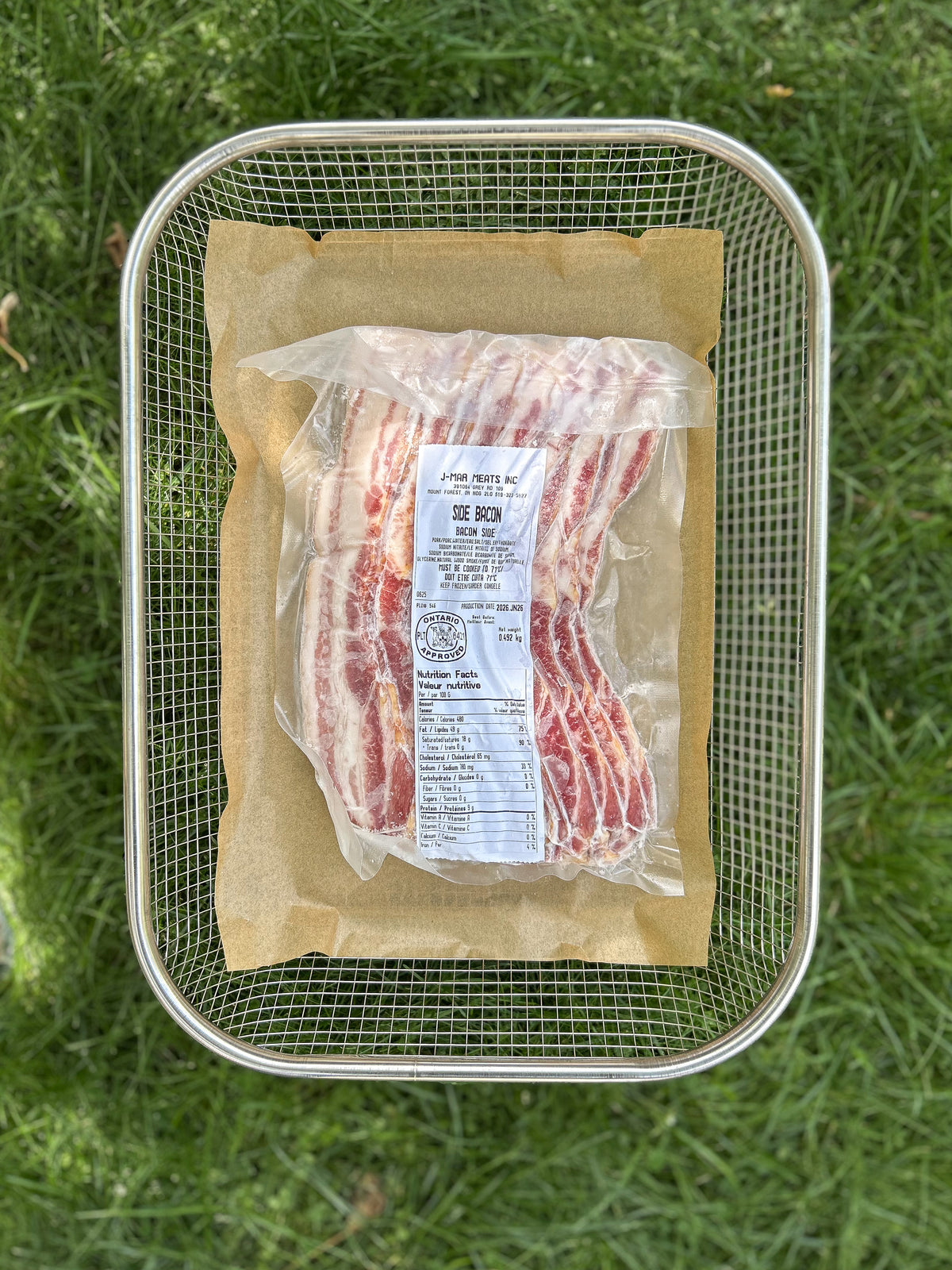 Side Bacon from Rocklyn Springs Farm