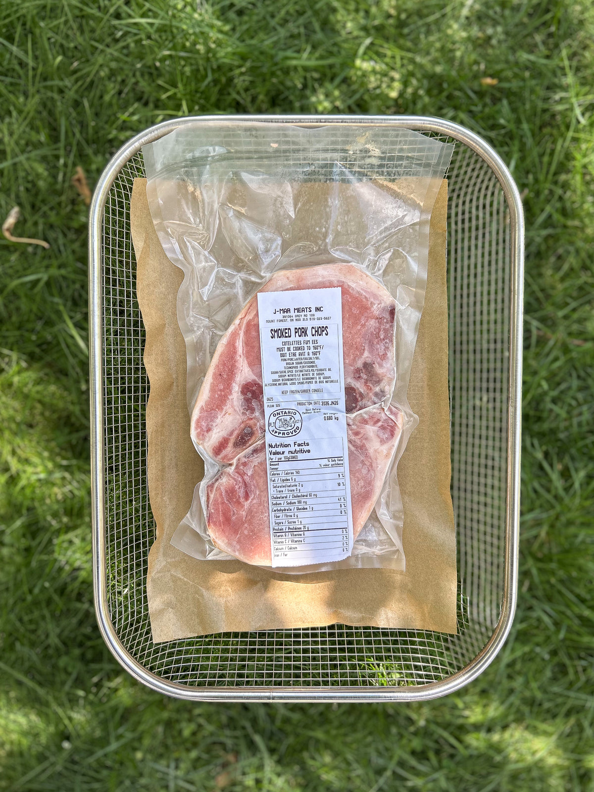 Smoked Pork Chops from Rocklyn Springs Farm